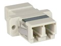 Tripp Lite Fiber Optic Cable Coupler, LC LC, Duplex Multimode, N455-000, 5623080, Cable Accessories