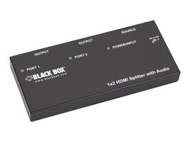 Black Box AVSP-HDMI1X2 Main Image from Left-angle