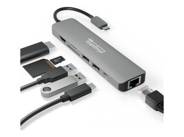 Plugable Technologies USBC-7IN1E Main Image from Right-angle