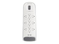 Belkin 12-outlet Surge Protector, 3000J, 250K, BV112050-063PK, 41517161, Surge Suppressors