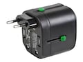 Monoprice Compact Cube Universal Travel Adapter - Black, 9876, 42243698, Adapters & Port Converters Monoprice Compact Cube Universal Travel Adapter - Black, 9876, 42243698, Adapters & Port Converters