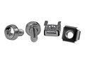 StarTech.com M6 Mounting Screws and Cage Nuts for Server Rack Cabinet (50 Pack), CABSCREWM6, 11601899, Tools & Hardware