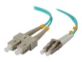 ALOGIC LC-SC 40G 100G 50 125 OM4 Multimode Duplex LSZH Fiber Cable, 1m, LCSC-01-OM4                   , 41998378, Cables ALOGIC LC-SC 40G 100G 50 125 OM4 Multimode Duplex LSZH Fiber Cable, 1m, LCSC-01-OM4                   , 41998378, Cables