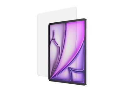 Belkin Anti-fingerprint 9H Scratch-resistant Tempered Glass Screen Protector for iPad Air 13 M2, OVI008FQ                      , 41860191, Protective & Dust Covers