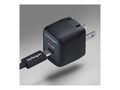 StarTech.com 30W USB‑C 5V 9V 15 20V PD Portable GaN Wall Charger - Black, 103NB-WALL-CHARGER            , 42124914, Battery Chargers