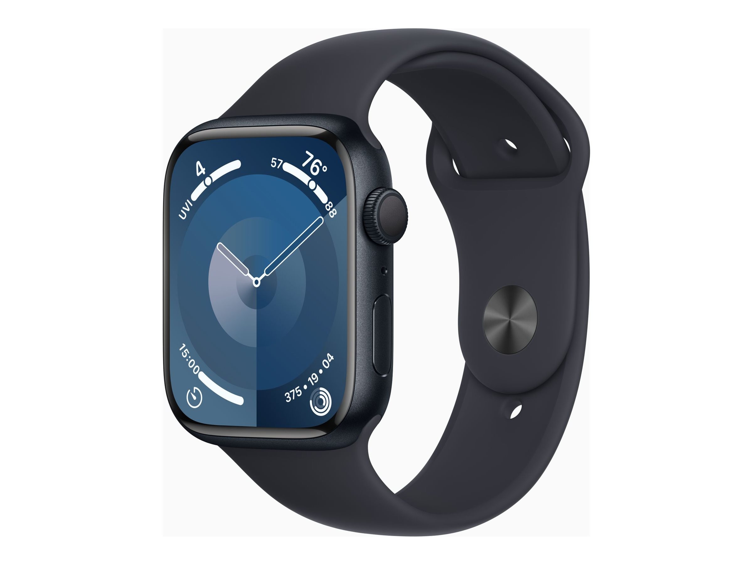 Apple Watch Series 9 GPS 45mm Midnight Aluminum Case with (MR9A3LL/A )