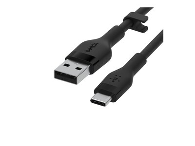 Belkin 15W 480Mbps USB-A to USB-C M M Silicone Cable, Black, 2m, CAB008BT2MBK, 41535670, Cables Belkin 15W 480Mbps USB-A to USB-C M M Silicone Cable, Black, 2m, CAB008BT2MBK, 41535670, Cables