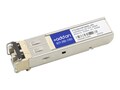 AddOn Finisar FTLF8519P3BNL Compatible 1000Base-SX SFP 850nm 550m LC Transceiver, TAA, FTLF8519P3BNL-AO, 41055195, Network Transceivers
