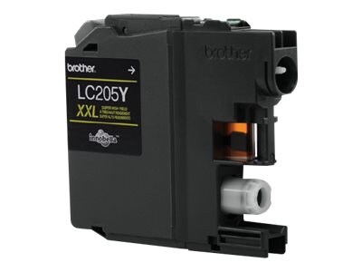 Brother Yellow LC205Y Super High Yield Ink Cartridge, LC205Y, 17539571, Ink Cartridges & Ink Refill Kits - OEM