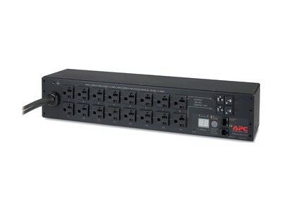 APC Metered Rack PDU, 120V, 24A, (16) NEMA 5-20R Outlets, Input NEMA L5-30P 12ft Cord, AP7802B, 33627416, Power Distribution Units APC Metered Rack PDU, 120V, 24A, (16) NEMA 5-20R Outlets, Input NEMA L5-30P 12ft Cord, AP7802B, 33627416, Power Distribution Units