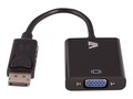 V7 DisplayPort 1.2 to VGA Adapter 1080P FHD, M-F, Black, CBLDPVGA-1E, 15904707, Adapters & Port Converters