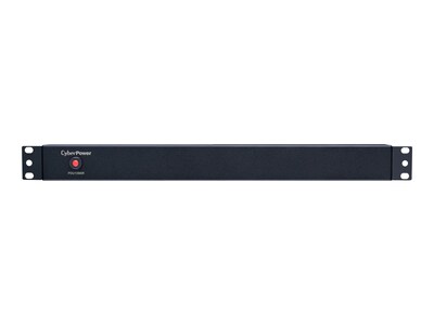 CyberPower Basic PDU 120V 15A 1U RM 5-15P Input 15ft Cord (8) 5-15R Rear Outlets, RoHS, PDU15B8R, 11263295, Power Distribution Units