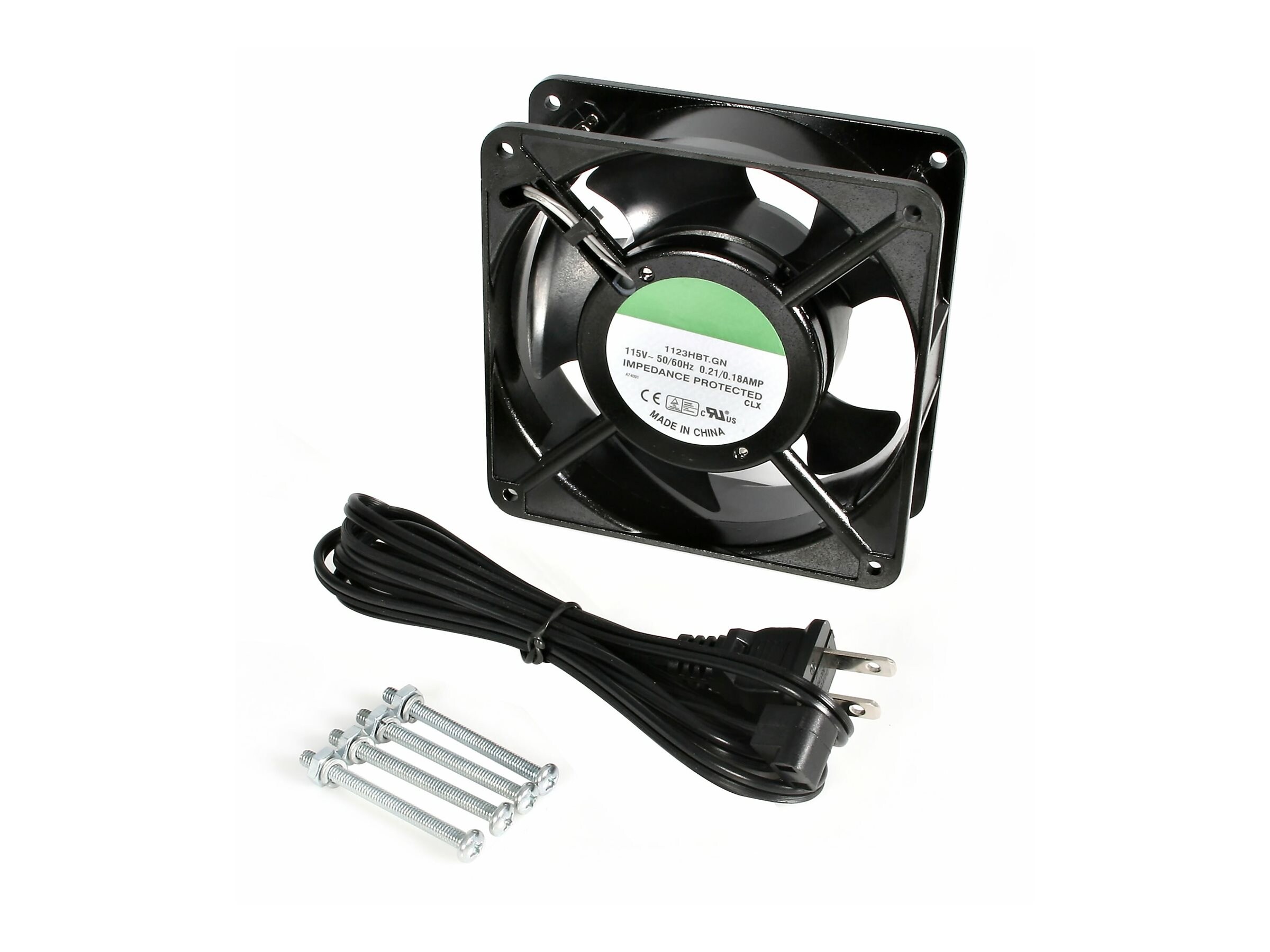 StarTech.com 12cm AC Fan Kit for Server Rack Cabinet (ACFANKIT12)