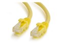 Quiktron 24-4PR Stranded CAT6 RJ45 Booted Cable, Yellow, 7ft, 576-115-007, 41717343, Cables Quiktron 24-4PR Stranded CAT6 RJ45 Booted Cable, Yellow, 7ft, 576-115-007, 41717343, Cables