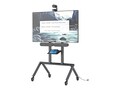 Heckler Design AV Cart for Logitech Rally Plus - Black Grey, H715-BG, 41495607, Stands & Mounts - Digital Signage & TVs