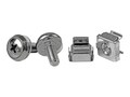 StarTech.com M5 Mounting Screws & Cage Nuts for Server Rack Cabinet (50-pack), CABSCREWM5, 12719768, Tools & Hardware