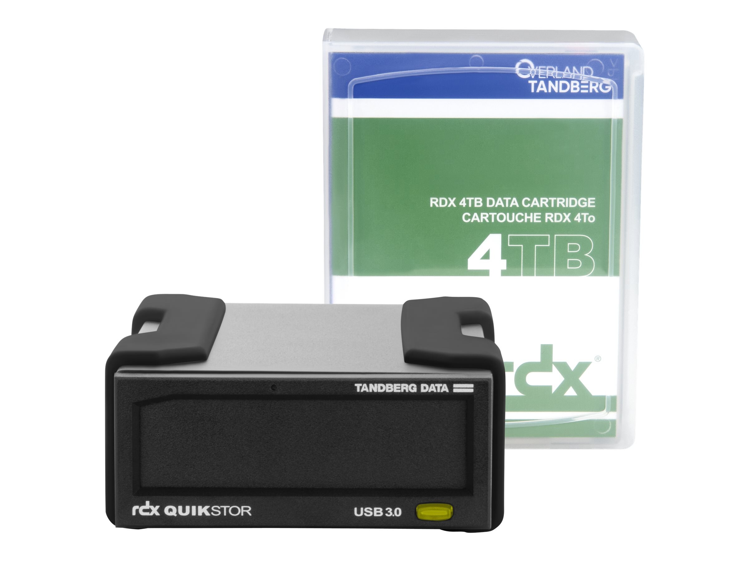 Overland 4TB Tandberg USB 3.0 + RDX QuikStor Drive Kit w MS (8866-RDX)