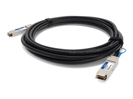 AddOn DAC-QSFP-40G-5M-AO Main Image from Right-angle