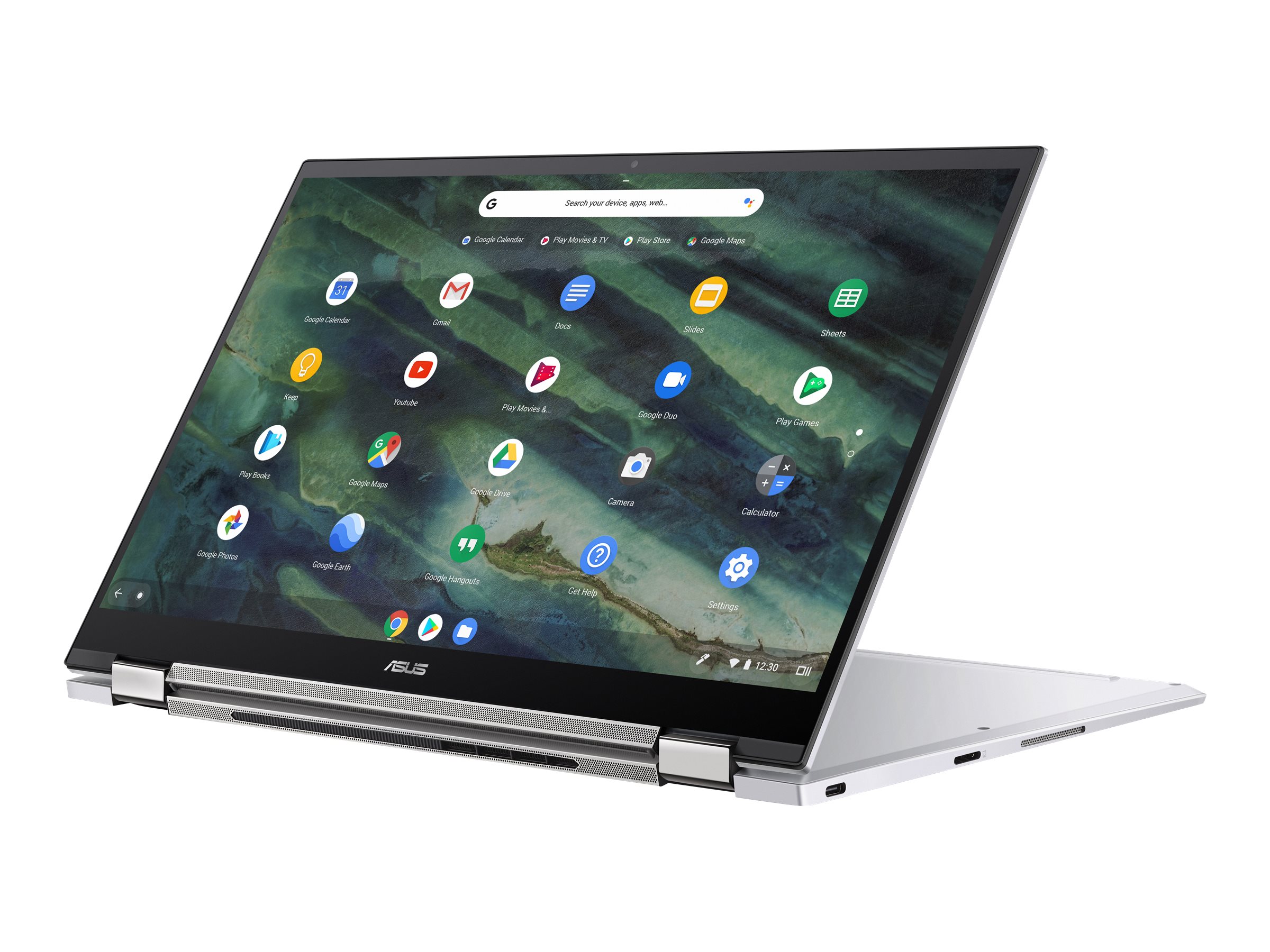 Asus Chromebook Flip Silver Touch S