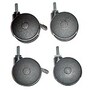 Mayline Casters for NetStart LAN Support Station, 21102, 5848908, Cart & Wall Station Accessories