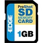 Edge 1GB ProShot Secure Digital Card, PE200534, 5866954, Memory - Flash