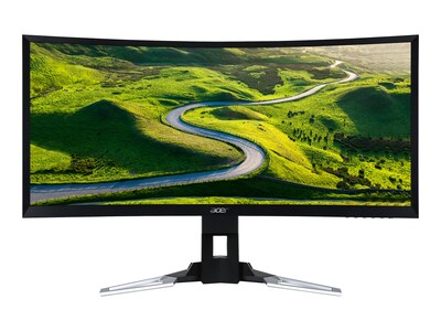 Acer 35 XZ350CU bmijphz Full HD LED-LCD Ultrawide Curved Monitor, Black, UM.CX0AA.001, 26274341, Monitors