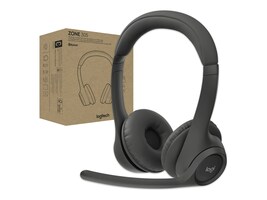 Logitech Zone 305-Blk Wireless Headset, 981-001457                    , 41810981, Microphones & Accessories