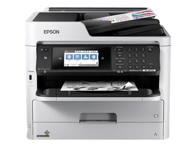 Epson WorkForce Pro WF-M5799 Workgroup Monochrome Multifunction Printer, C11CG04201, 35894497, MultiFunction - Ink-Jet