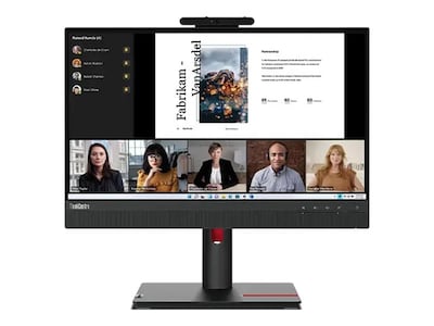 Lenovo 21.5 ThinkVision TIO22 Gen5 Full HD LED-LCD Monitor with Webcam, 12N8GAR1US, 41661173, Monitors Lenovo 21.5 ThinkVision TIO22 Gen5 Full HD LED-LCD Monitor with Webcam, 12N8GAR1US, 41661173, Monitors