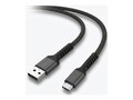 CODi USB Type A to USB Type C M M Braided Nylon Charge & Sync Cable, 6ft, A01061, 41504841, Cables