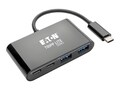 Tripp Lite USB 3.1 Gen 1 USB-C Portable Hub w (2) USB-C & (2) USB-A Ports, Thunderbolt 3 Compatible, Black, U460-004-2A2CB, 35042403, USB & Firewire Hubs Tripp Lite USB 3.1 Gen 1 USB-C Portable Hub w (2) USB-C & (2) USB-A Ports, Thunderbolt 3 Compatible, Black, U460-004-2A2CB, 35042403, USB & Firewire Hubs