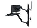 Ergotron LX Pro Wall Mount System for Displays up to 34 - Black, 45-696-292                    , 41881033, Wall Stations