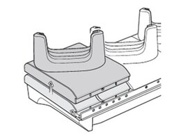 Zebra Technologies International CRDCUP-TC2L1C-01               Main Image from Left-angle