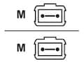 AddOn 12-Strand MPO (Male) to MPO (Male) OM4 Crossover Fiber OFNR (Riser-Rated) Patch Cable, Aqua, 2m, ADD-MPOMPO-2M5OM4M, 41632683, Cables AddOn 12-Strand MPO (Male) to MPO (Male) OM4 Crossover Fiber OFNR (Riser-Rated) Patch Cable, Aqua, 2m, ADD-MPOMPO-2M5OM4M, 41632683, Cables