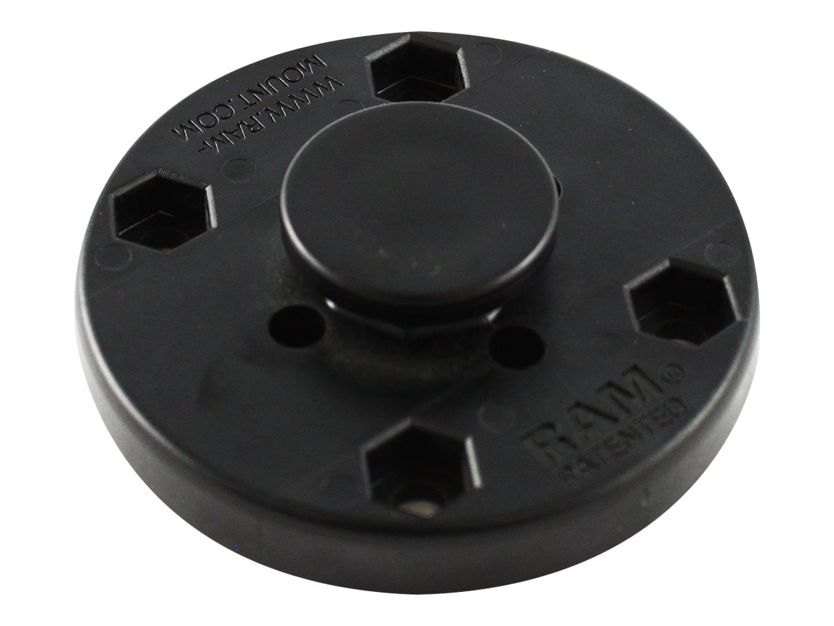 Ram Mounts Composite Octagon Button with Round Plate (RAP-293U)