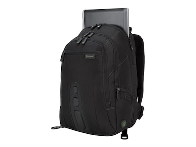 Targus Spruce EcoSmart 15.6 Backpack, Black Green, TBB013US, 9568129, Carrying Cases - Notebook Targus Spruce EcoSmart 15.6 Backpack, Black Green, TBB013US, 9568129, Carrying Cases - Notebook