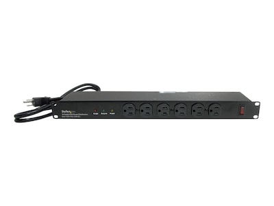 StarTech.com 19in 1U Horizontal Rack Mount PDU - 16 Outlet Power Unit, RKPW161915, 11571618, Power Distribution Units