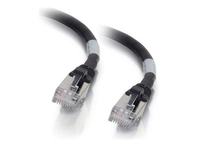C2G Cat6a Snagless Shielded (STP) Network Patch Cable - Black, 12ft, 00716, 16193919, Cables