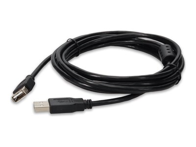 AddOn USB Type A M F Extension Cable, Black, 6, 5-Pack , USBEXTAA6INB-5PK, 32695628, Cables
