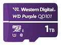 Western Digital 1TB Purple SC QD101 Ultra Endurance microSDXC Card, Class 10, WDD100T1P0C, 41261203, Memory - Flash