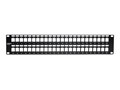TRENDnet 48-port Blank Keystone 2U HD ACCSPATCH Panel , TC-KP48, 37837681, Patch Panels