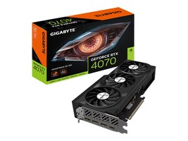 Gigabyte Technology GV-N4070WF3OC-12GD Main Image from Left-angle