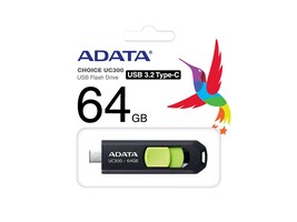 ADATA Technology ACHO-UC300-64G-RBK/GN          Main Image from Front