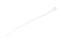StarTech.com 4 Small Nylon Plastic Zip Cable Ties, White, 100-pack, CBMZT4N, 41161918, Cable Accessories