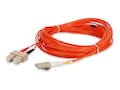 AddOn SC-LC 62.5 125 OM1 Multimode Duplex Fiber Cable, Orange, 0.3m , ADD-SC-LC-0-3M6MMF, 37716387, Cables AddOn SC-LC 62.5 125 OM1 Multimode Duplex Fiber Cable, Orange, 0.3m , ADD-SC-LC-0-3M6MMF, 37716387, Cables