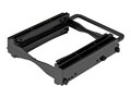 StarTech.com Dual 2.5 Solid State Drive Hard Drive Mounting Bracket for 3.5 Drive Bay - Tool-Less Installation, BRACKET225PT, 30557070, Drive Mounting Hardware