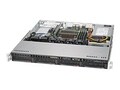 Supermicro BLK SC813MFTQ w  350W Platinum , CSE-813MFTQC-350CB2, 41106692, Cases - Systems/Servers