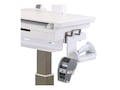 Ergotron Side-Mount Printer Bracket, Slim 2.0, 98-468, 41333448, Cart & Wall Station Accessories Ergotron Side-Mount Printer Bracket, Slim 2.0, 98-468, 41333448, Cart & Wall Station Accessories