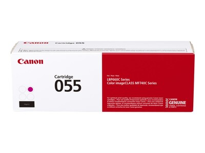 Canon Magenta 055 GENUINE Toner Cartridge , 3014C001, 36927941, Toner and Imaging Components - OEM