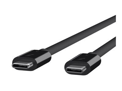 Belkin 100W Thunderbolt 3 USB Type C Cable, Black, 0.8m, F2CD084BT0.8MBK, 37425272, Cables Belkin 100W Thunderbolt 3 USB Type C Cable, Black, 0.8m, F2CD084BT0.8MBK, 37425272, Cables